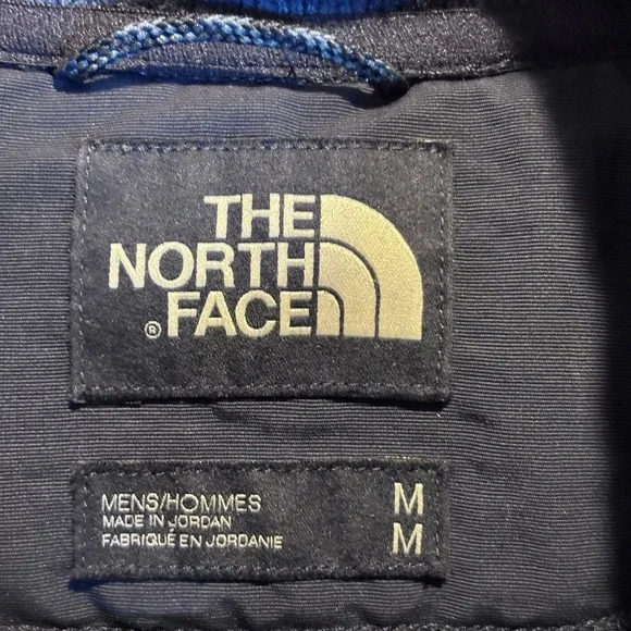 The North‎ Face Mens Fleece Jacket Full Zip Blue Black Outdoor Casual - Picture 5 of 7